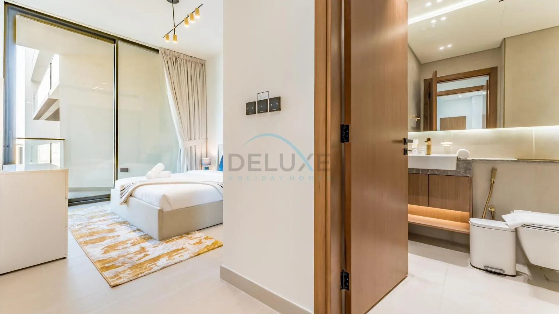 Skyline And Community Views 1Br With Private Balcony Near Community Park, Binghatti Amber, Jumeirah Village Circle By Deluxe Holiday Homes Dubai 0*,  United Arab Emirates