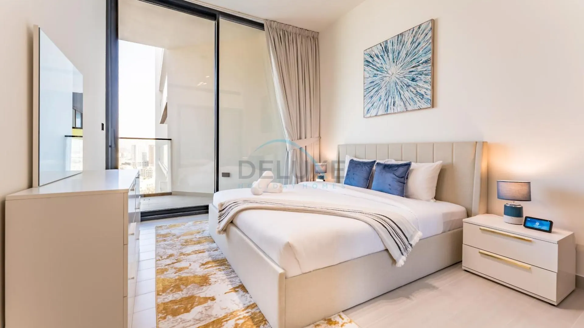 Apartment Skyline And Community Views 1Br With Private Balcony Near Community Park, Binghatti Amber, Jumeirah Village Circle By Deluxe Holiday Homes Dubai